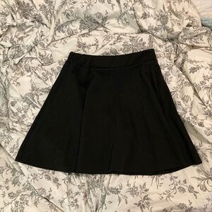 Charlotte Russe black a-line mini skirt